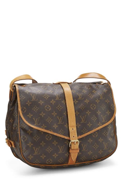 louis vuitton monogram canvas saumur 35|Louis Vuitton saumur sizes.